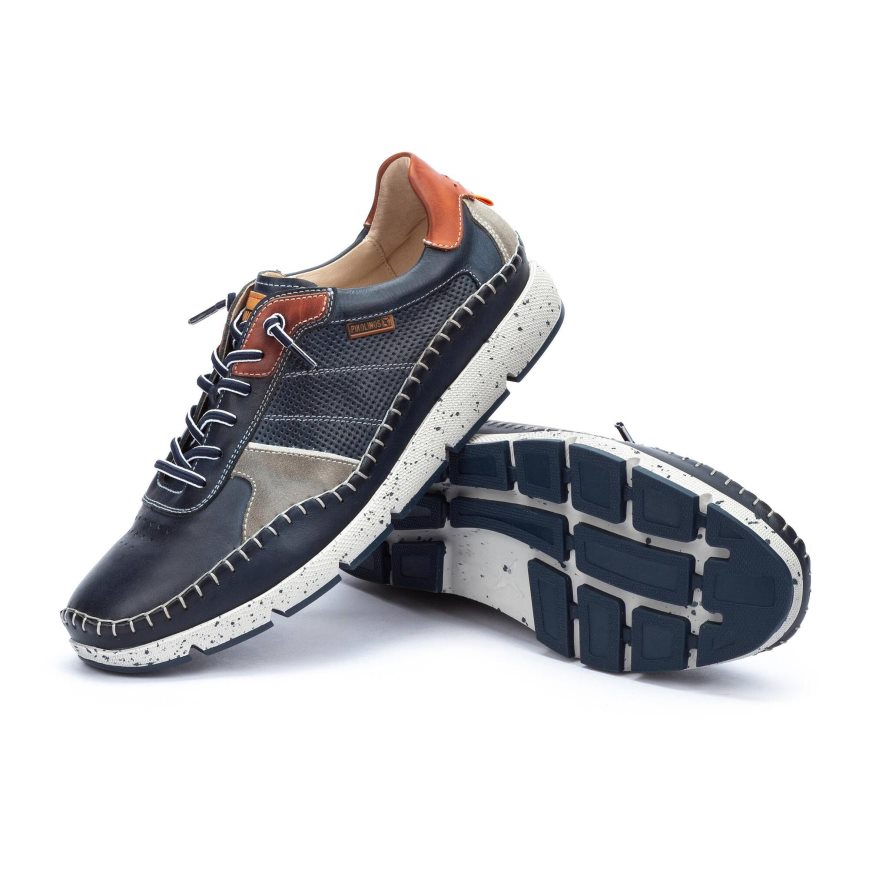 Men's Pikolinos FUENCARRAL Sneakers Blue | NZ S50QA13